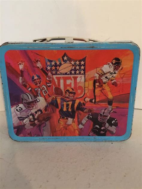 nfl metal lunch box 1978|Nfl Lunch Box In Collectible Metal Lunchboxes 1970.